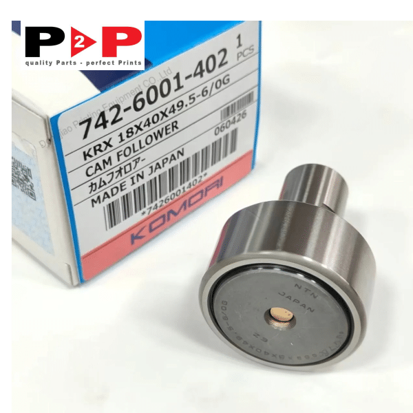 Vòng bi cam follower máy in Offset Komori - Mã phụ tùng: 742-6001-402
