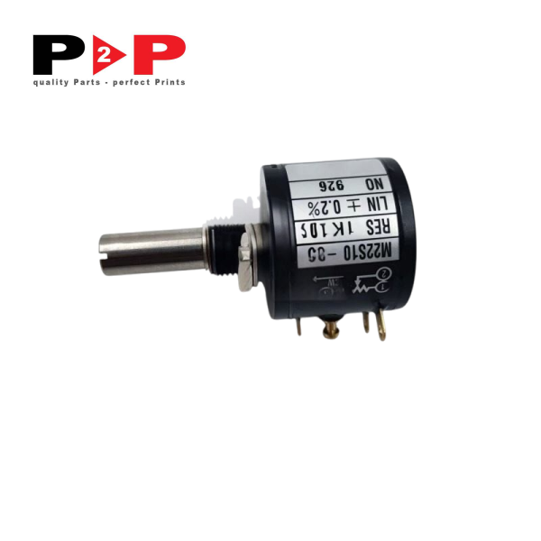 Biến trở máy in offset Komori M22S-10 – Mã phụ tùng: 5GK-N300-010