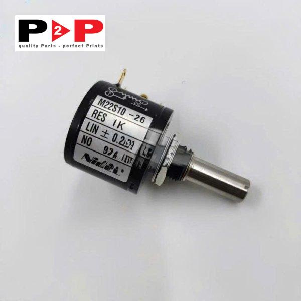 Biến trở máy in offset Komori – Mã phụ tùng: M22S10