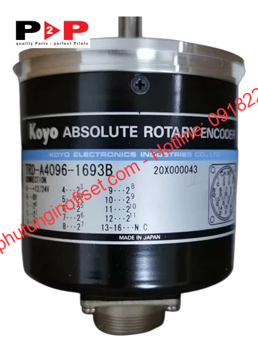 Bộ mã hóa vòng quay máy in Mitsubishi – Mã phụ tùng: KG92633