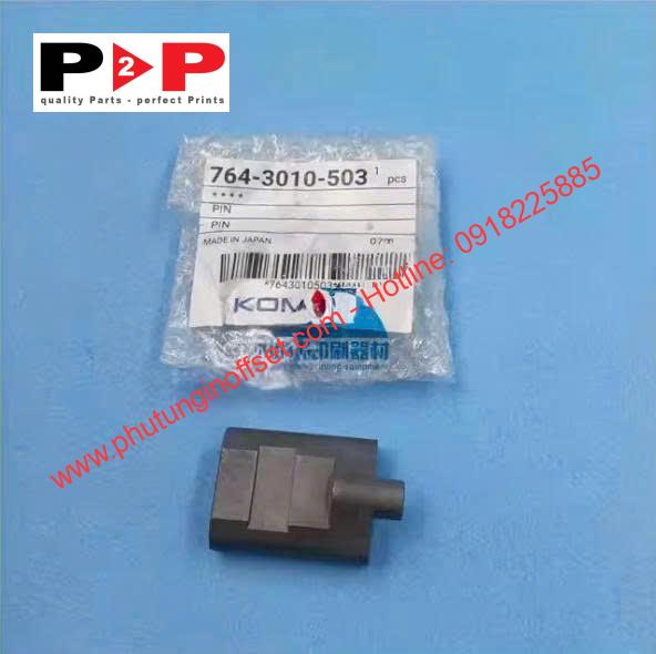Khối định vị kẹp bản in máy in offset Komori – Mã phụ tùng: 764-3010-503
