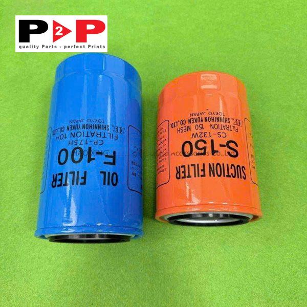 Lọc dầu máy in offset Komori – Mã phụ tùng: S-150 / F-100