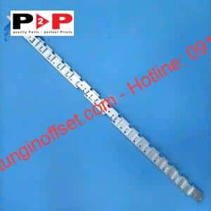 Thanh gá nhíp Máy In Offset Komori – Mã phụ tùng: INQ6120002