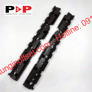Thanh kẹp bản in Upper Clamp Bar máy in Mitsubishi – Mã phụ tùng KG73955-A KG73955-B