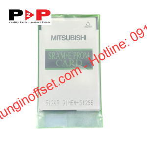 Thẻ nhớ máy in offset Mitsubishi – Mã phụ tùng: Q1MEM-512SE