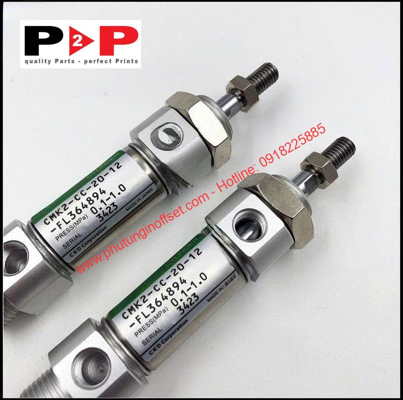 Xilanh khí nén máy in offset Komori – Mã phụ tùng: CMK2-CC-20-12